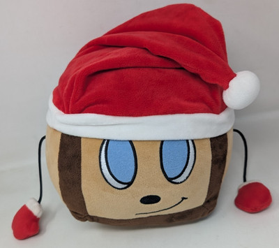 Markiplier Tiny Box Tim with Santa Hat 2016 Charity Livestream Christmas Plush