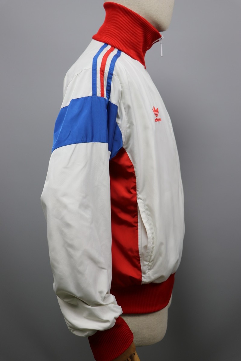 ADIDAS Great Britain Rare Vintage 2006 Track Top White Jacket Size