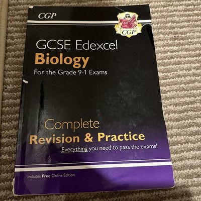GCSE Biology Revision textbooks x 3 CGP