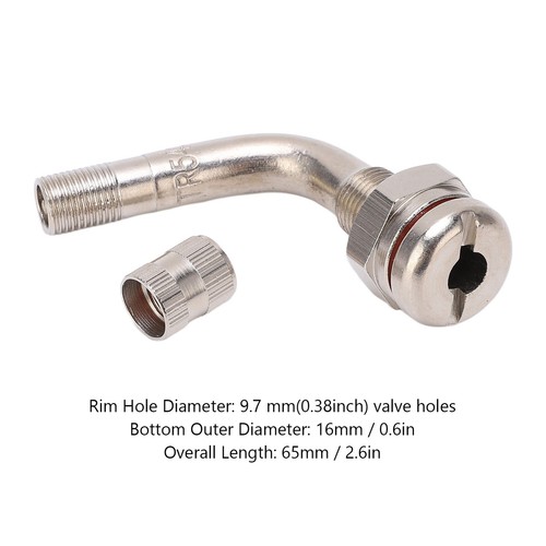 ‘10pcs Truck Tyre Valve Stem TR543E Bent 75 Degrees 65mm Clamp In Valve - Picture 15 of 24