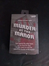 Murder at the Manor Mystery Card Game by Professor Puzzle (2021) [NEW] Sealed