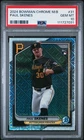2024 Bowman Chrome Mega Box #31 Paul Skenes PSA 10 Mojo Rookie RC