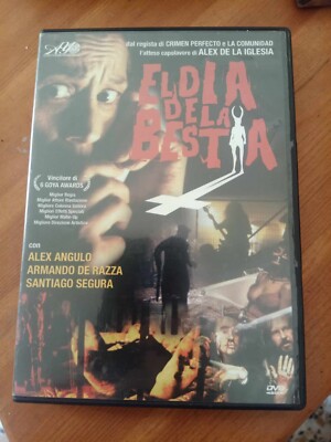 DVD EL dia de la bestia Alex de la Iglesia Fuori Catalogo
