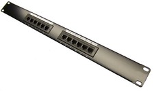 NEW CAT6 12 Port Patch Panel RJ45 110 UL Netw...