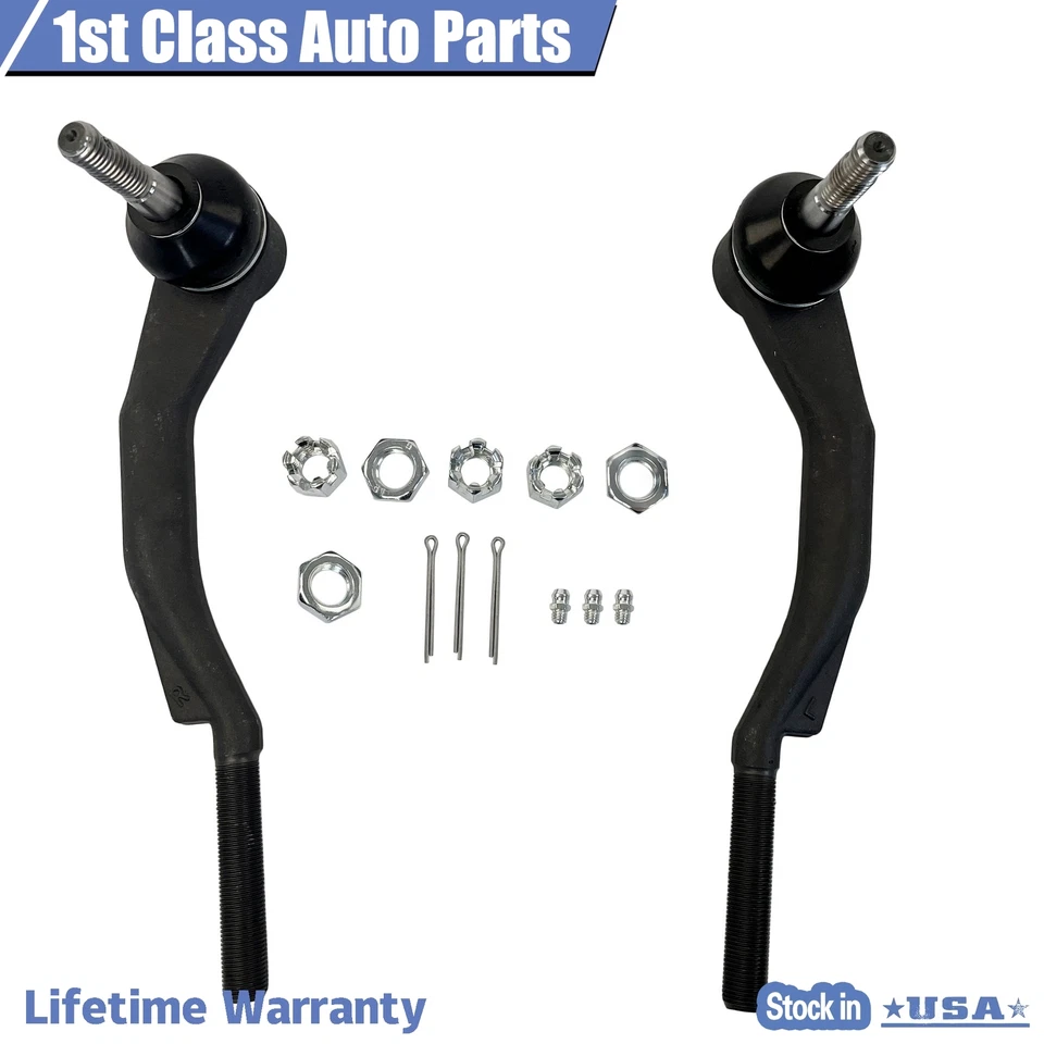 Kit de varilla de amarre exterior delantera para Chevy Trailblazer GMC Envoy Isuzu Ascender 2003-2009 Foto 4 de 4