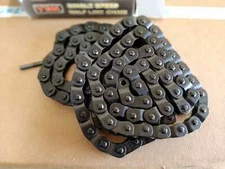 YBN PRO+ Chain 1/2x1/8x 112-HalfLink 1 Speed BMX Freestyle Bike BLACK