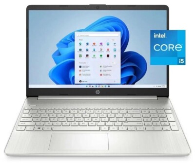 NEW HP 15 Laptop. 15.6'' 1080p, i5-1135G7, 8GB RAM, 256GB SSD,Win 11 -15-dy2795wm