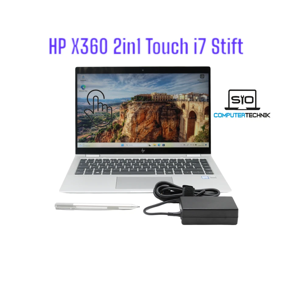 HP EliteBook X360 1040 G6 · i7-8565U · 16GB · 512GB, Foto 1 von 5
