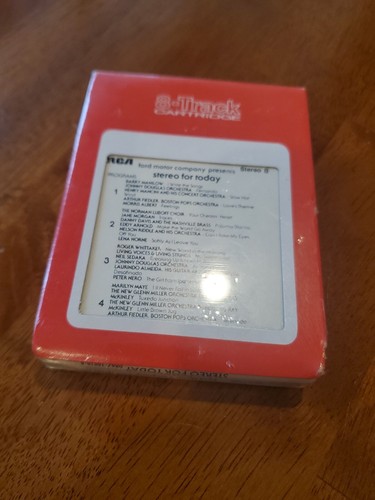 VERSIEGELT FORD MOTOR COMPANY STEREO FÜR HEUTE 8-SPUR PATRONE KASSETTE - Bild 7 von 8