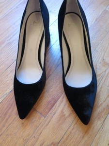 black 3 inch block heels