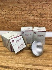  LOT OF 3 GE PAR38 HALOGEN-IR FLOOD LAMPS 60WATT NOS