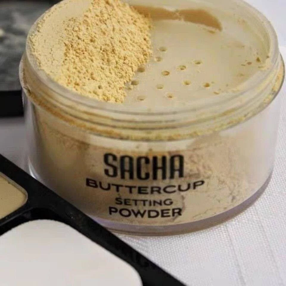 Sacha BUTTERCUP Setting Powder, No Ashy Flashback, Blurs Fine Lines - Image 3 of 4