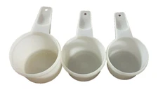 Tupperware Measuring Cups-2/3, 3/4 and 1 Cup 