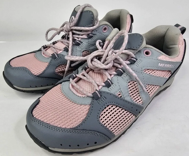 merrell moab 2 hiking sneakers light pink shoes
