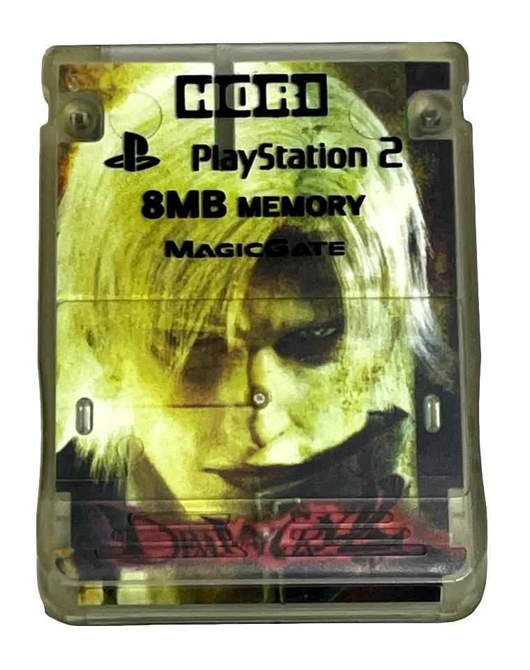 Devil May Cry 2 Hori Magic Gate PS2 Memory Card PlayStation 2
