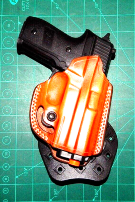 AKER H268ABPRU-C1911 ホルスター Aker H268ATPRU-SS229 Flatsider XR19 RH Paddle Holster for SIG P228