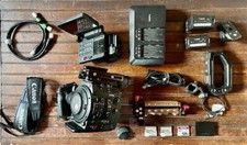 Canon C300 Mark II (EF) Low Hours, Zacuto Rig, Cards, Batteries,  Rolling Bag