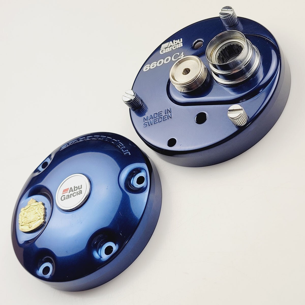 Abu Garcia Ambassadeur Reel Part - 6600C4 6600 C4 Plate Cover Set, Blue |  eBay