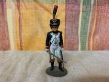 Ancien  Soldat Plomb DEL PRADO Armée NAPOLEONIENNE  Officier FUSILLIER
