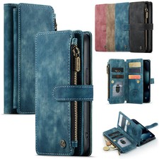 For Samsung Galaxy A32 A12 A51 A71 A52 A72 A22 Handbag Zipper Pocket Wallet Case