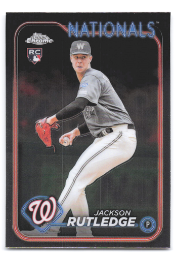 Josh Rutledge Rookie Card 2024 Topps Chrome Rookie Jackson Rutledge | eBay