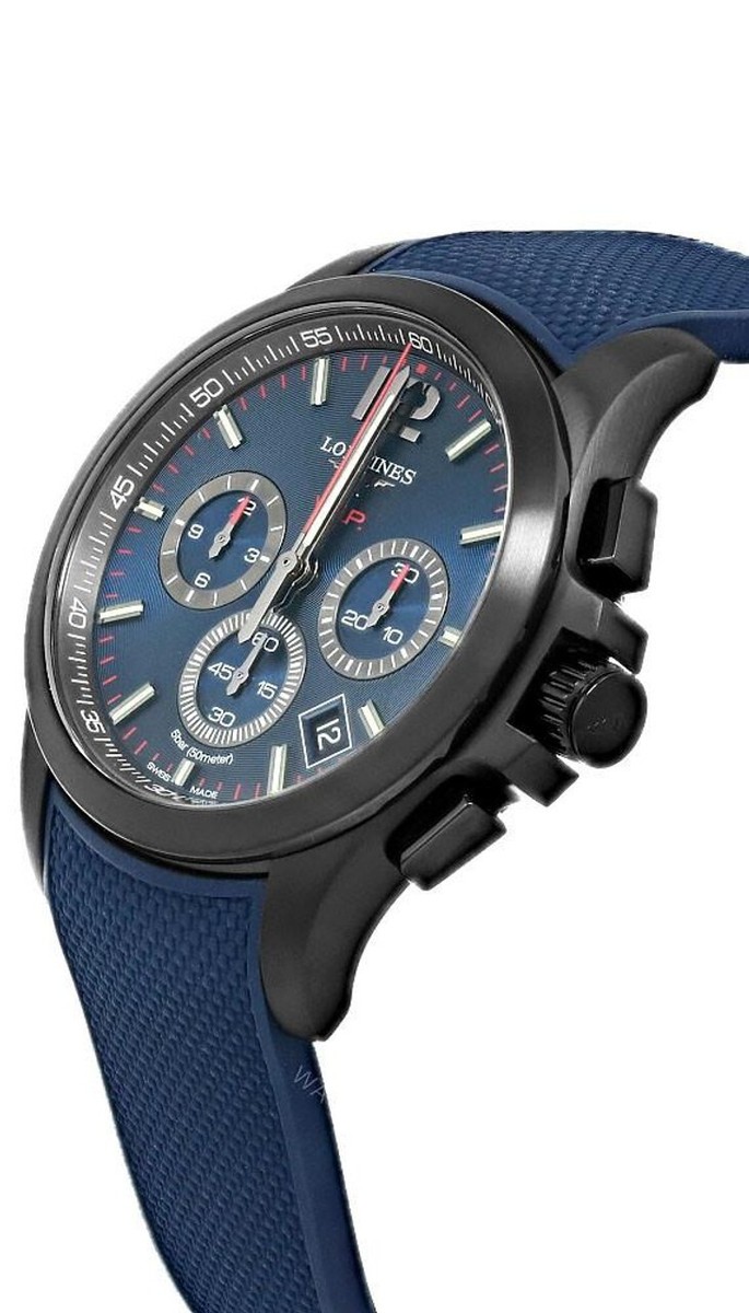 Longines Conquest V.H.P. Quartz 42MM Men's Watch L3.717.2.96.9