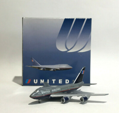 United Airlines Boeing 747-SP (1:600) | Schabak Diecast