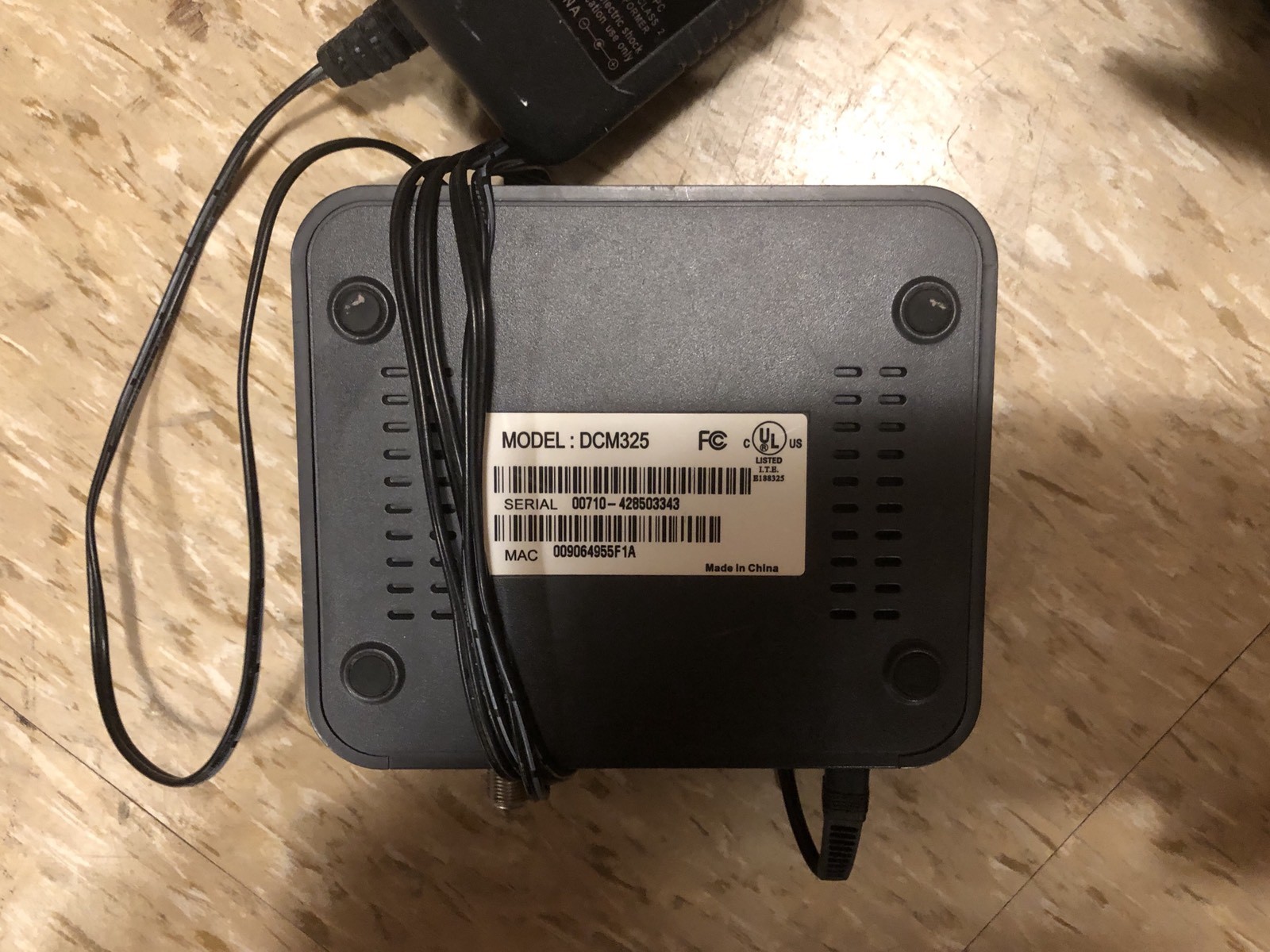 cable modem dcm325