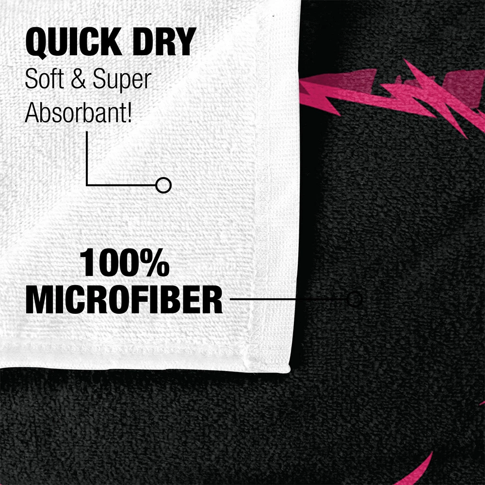 Universal Monsters Beach Towel 30x60" Wolfman Neon Microfiber