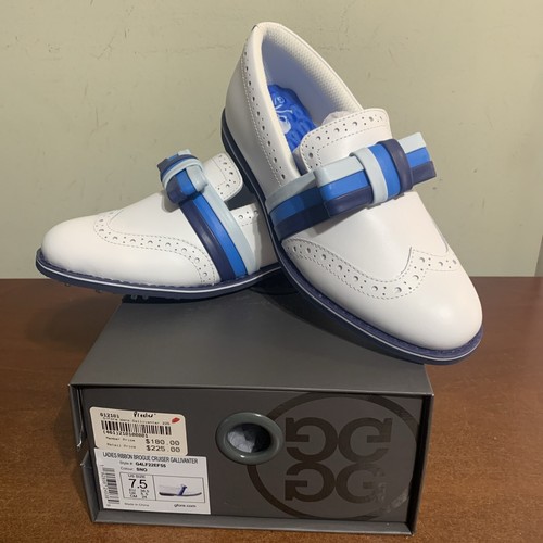 G/FORE Ribbon Brogue Cruiser Gallivanter Golf Shoes womens 5.5 6 7 7.5 9 9.5 10