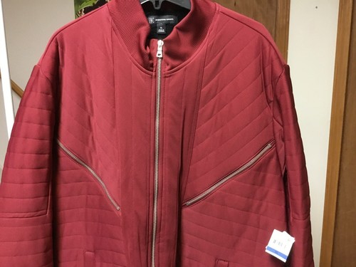 men’s “INC” Burton winter quilted jackets, size Xl, Chinese Apple Color. - Picture 3 of 10