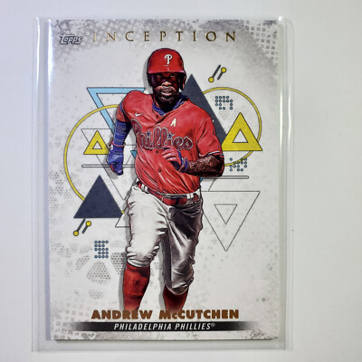 2022 Topps Inception - Andrew McCutchen - Base Set - #29
