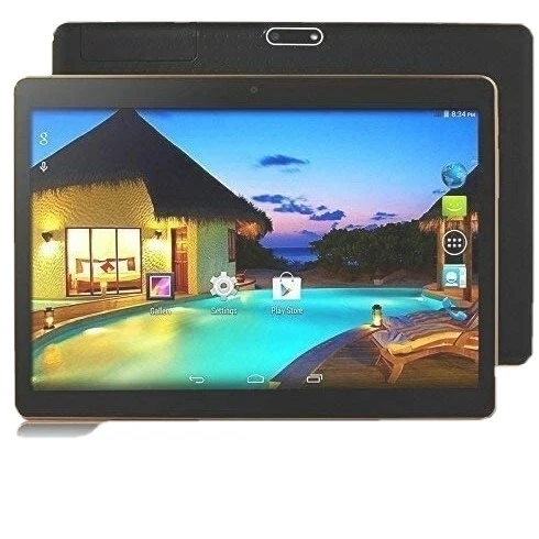 TYD Tablet Android 10 Zoll Dual-SIM, 4GB RAM 64GB Octa Core CPU Kamera 3MP 8MP