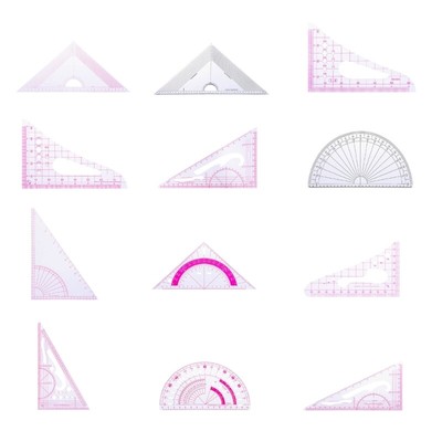 Multifunctional Acrylic Ruler Versatile Sewing Ruler for DIY Crafting & Sewing