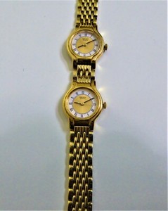 Seiko Women's Dual Time Zone Quartz Watch( Both Working ) w/ Gold Stainless Band | eBay