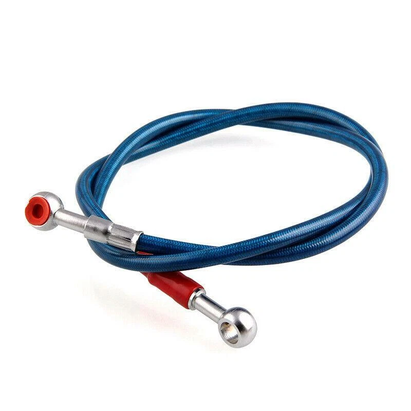 1x Motorcycle Electric Bike Brake Pipe Braided Brake Oil Hose Line Fittings 10mm - Изображение 2 из 4