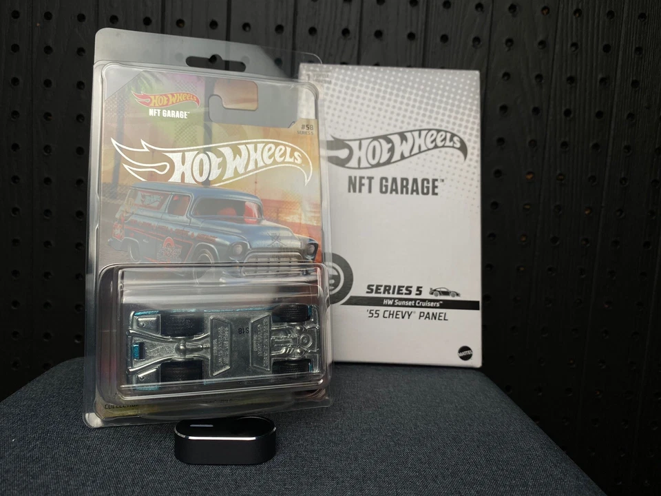 '55 Chevy Panel Series 5 *ERROR* NFTHot Wheels * RLC * NIP 1:64 Scale - Image 2 of 3