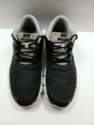 Nike Mens Size 13 Flex Show Training Sneaker Black and white 844401-002 