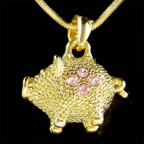 Swarovski 2024 pig necklace