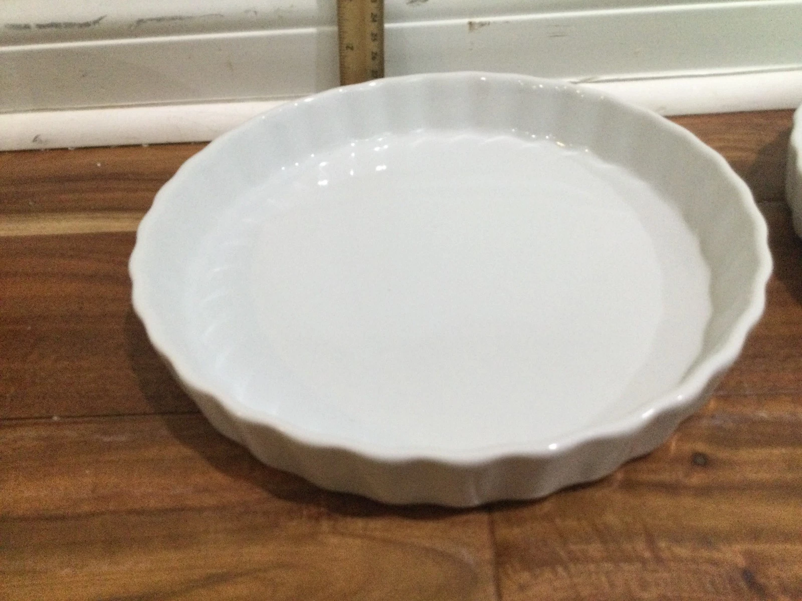 BIA international Stoneware Fluted Quiche Pie Tart Baking Dish - 10" 1 qt NWT
