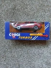Corgi SAAB 9000 Toy Car Fire Chief Vintage Model Diecast Collectable