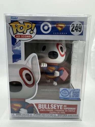 Funko Pop Bullseye as Superman #249 Target Exclusive with Protector