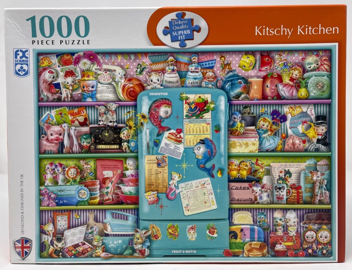 Puzzle FX Schmid 1000 Pièces – Summer Harbor – 20x27 – Scellé, Petite Déchirure – Neuf