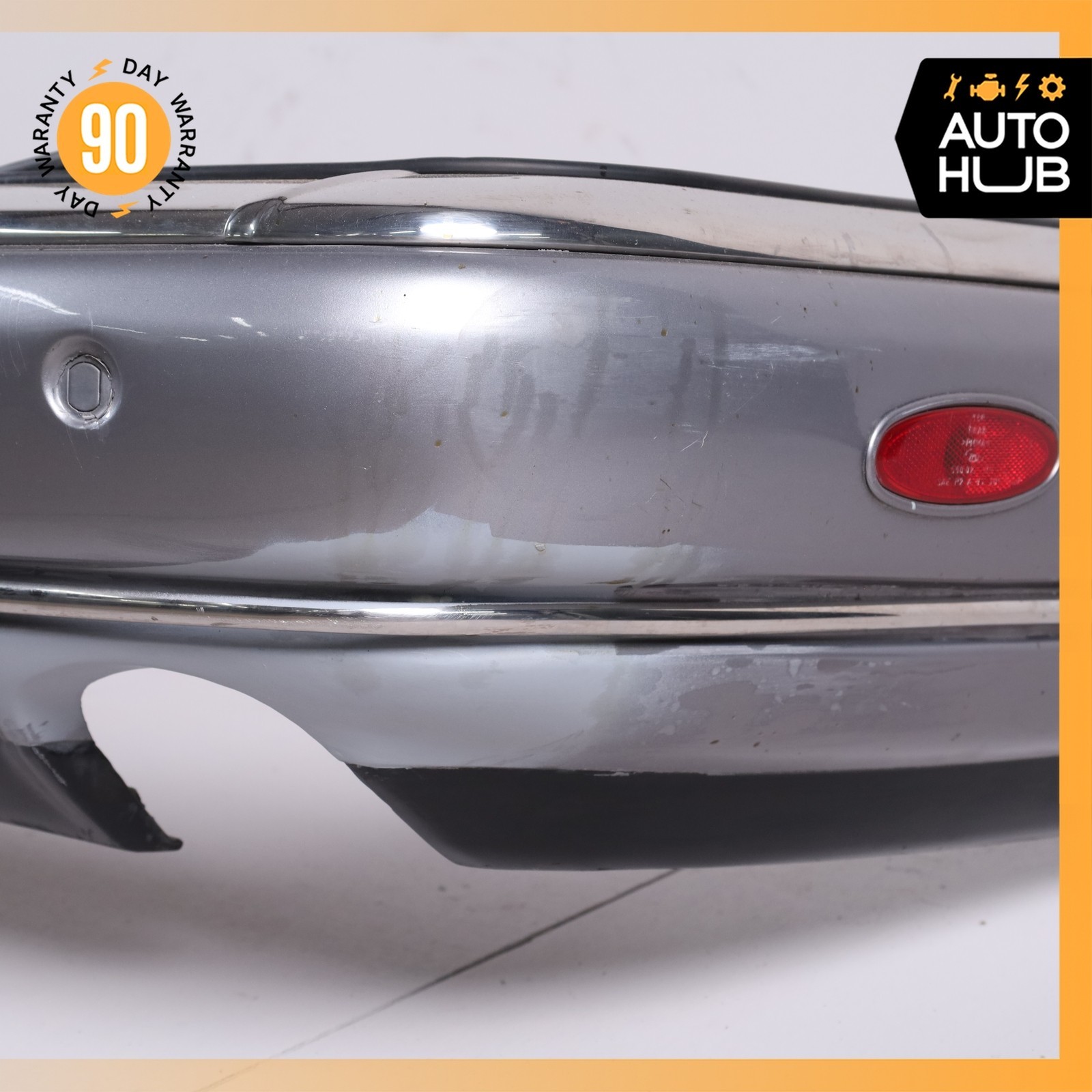 00-02 Rolls Royce Silver Seraph Rear Bumper Cover Assembly Silver OEM
