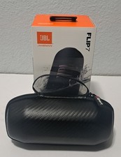 JBL FLIP 7 Waterproof Portable Speaker Bundle with gSport Carbon Fiber Case