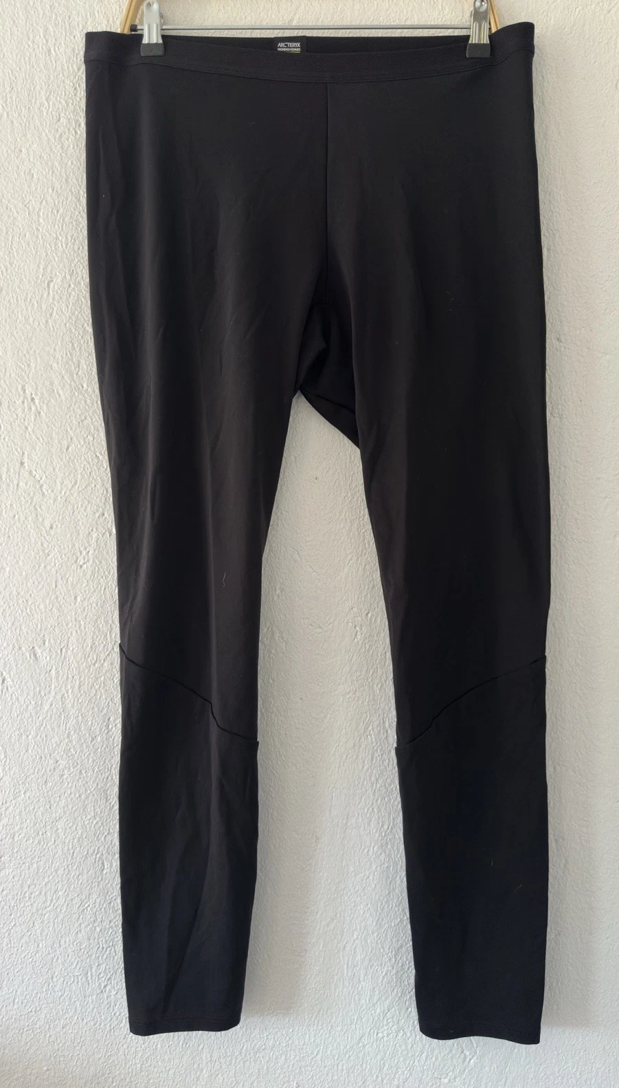 Arc'teryx Base Layer Leggings Pull On Black Outdoor Ski Layer Women Sz XL