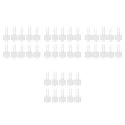4 Pieces Kunststoffschlauchadapter 1/16'' ID Männlicher Luer-Lock