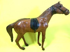 Rare horse Vintage Gypsy handmade leather toy