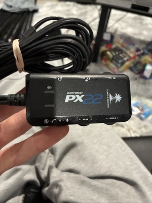 Turtle Beach Ear Force PX22 Inline Amplifier Stereo Headset Controller Cable 