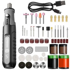 Cordless Rotary Multi Tool w/ Variable Speed & Accessory Set Dremel Compatible